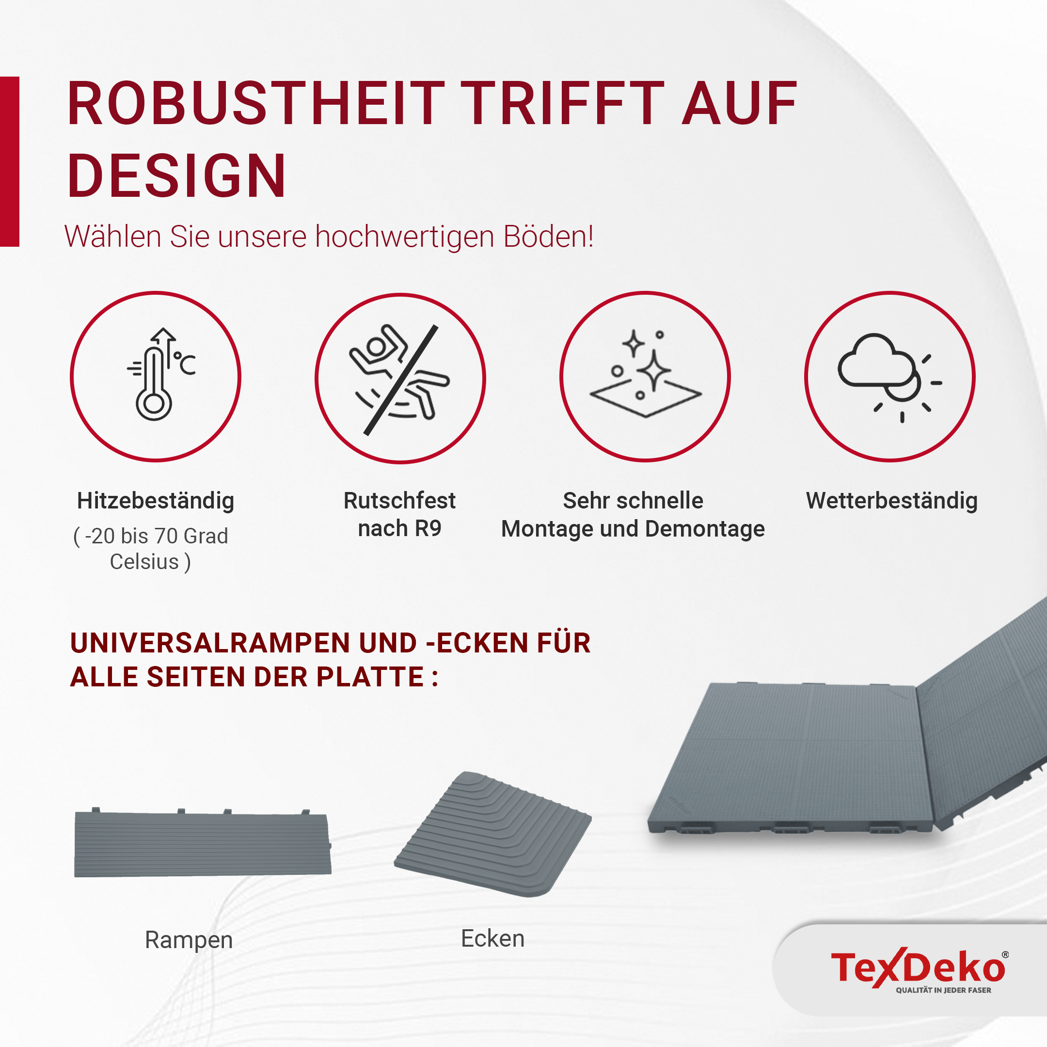 Eventboden ZenLock LOCKED Bodenplatte GELOCHT Eventboden ZenLock LOCKED Bodenplatte GELOCHT